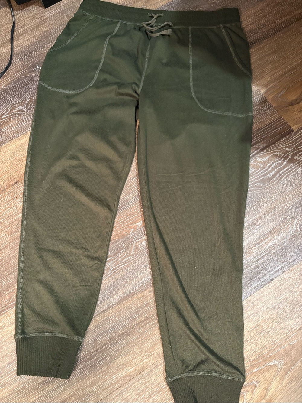 Women’s Olive Green Jogger Track Pants